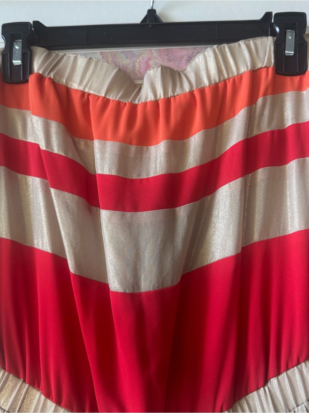 Y2K Cache strapless pleated maxi dress - Picture 5 of 11